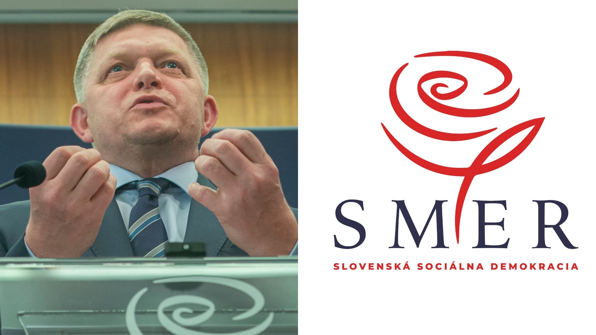 Na snímke Robert Fico