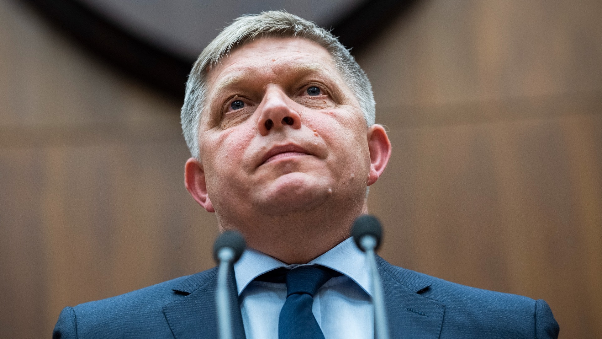 Na snímke Robert Fico
