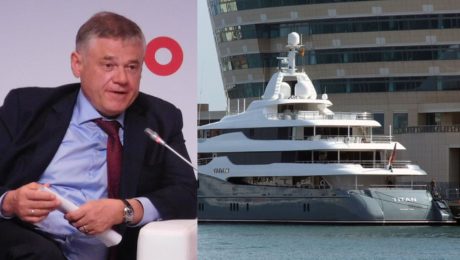 Megajachta ruského miliardára