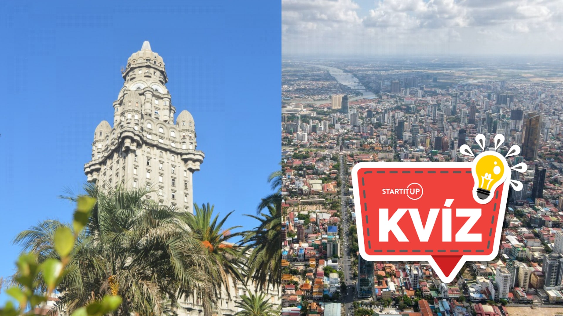 Montevideo a Phnom Penh, Cambodia