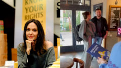 Angelinu Jolie odviedli