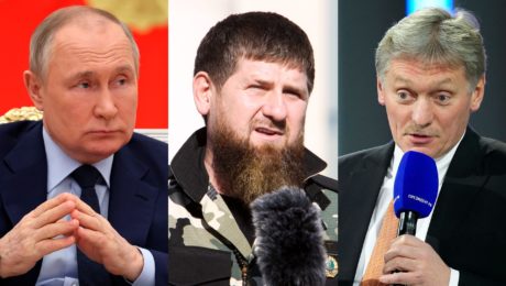Nezhody v Rusku. Putin sa pozerá ustarostene na sebavedomého Kadyrova. Peskov tvrdí iné ako Čeče