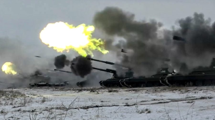 ruské tanky s