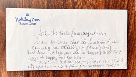 Dievčaťu darovala 100