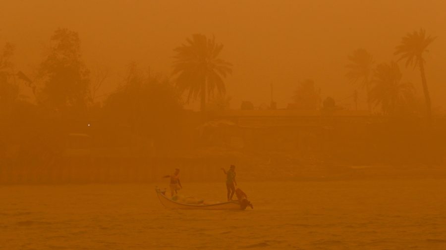 Irak, piesočné búrky