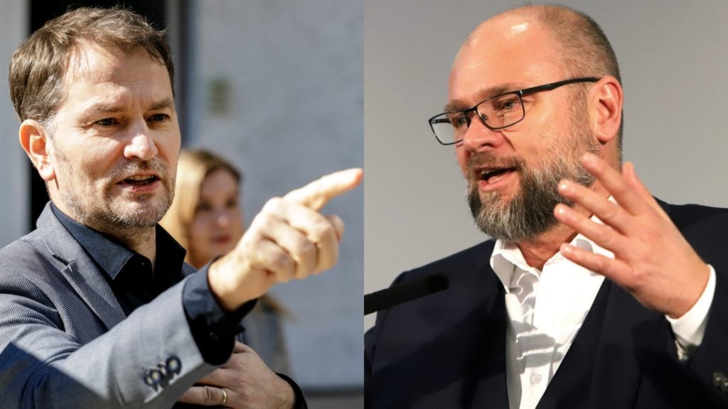 Igor Matovič a Richard Sulík
