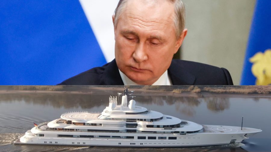 Putinova jachta šeherezáda
