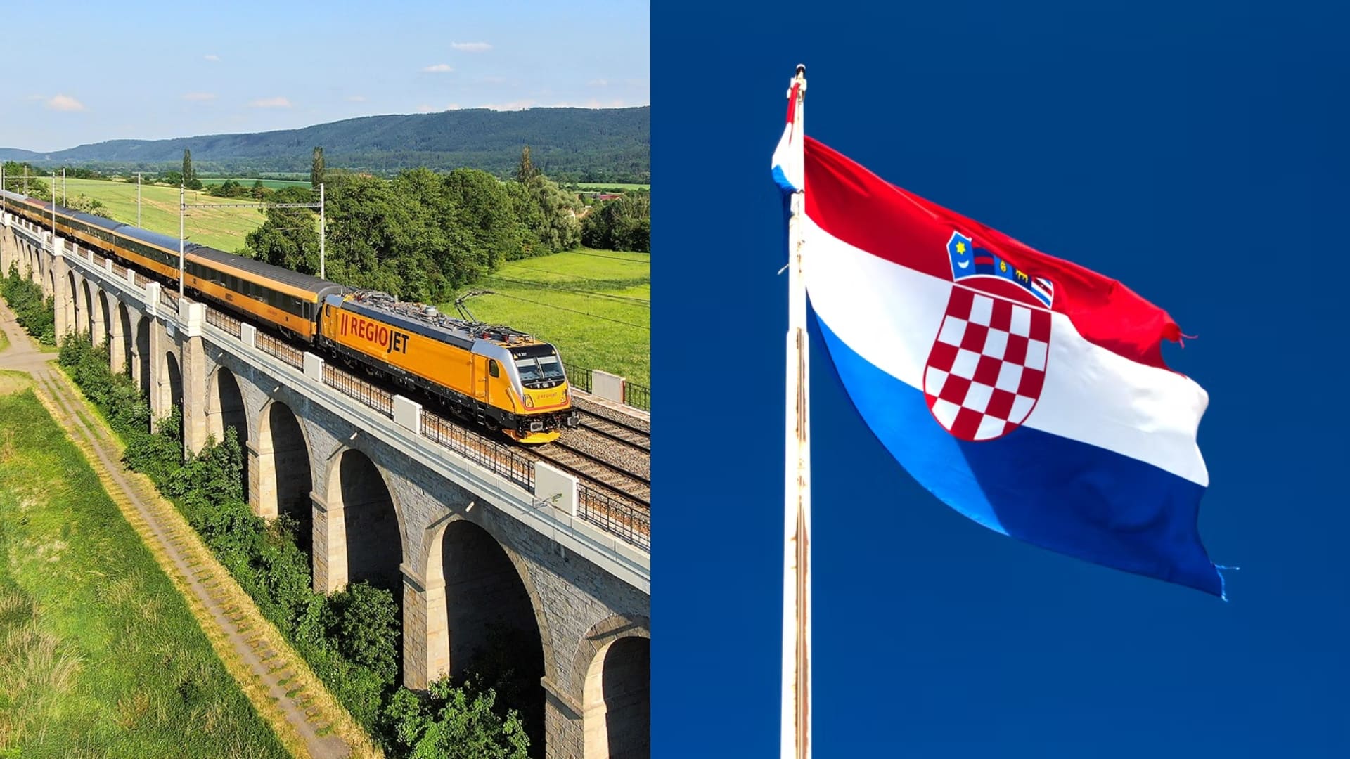 regiojet, chorvátsko
