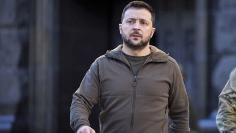 zelenskyj kráča