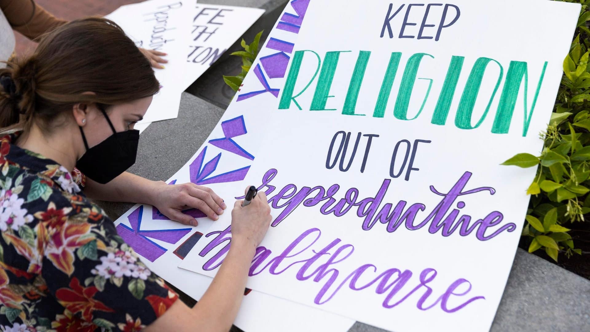 protest proti zákazu potratov