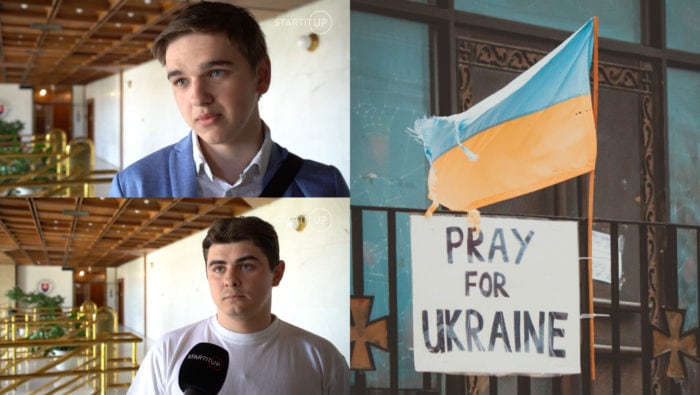 Študenti z Ukrajiny nepochybujú o výhre: Ak zachránime Ukrajinu, zachránime Európu