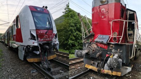 vlaky nehoda vrútky