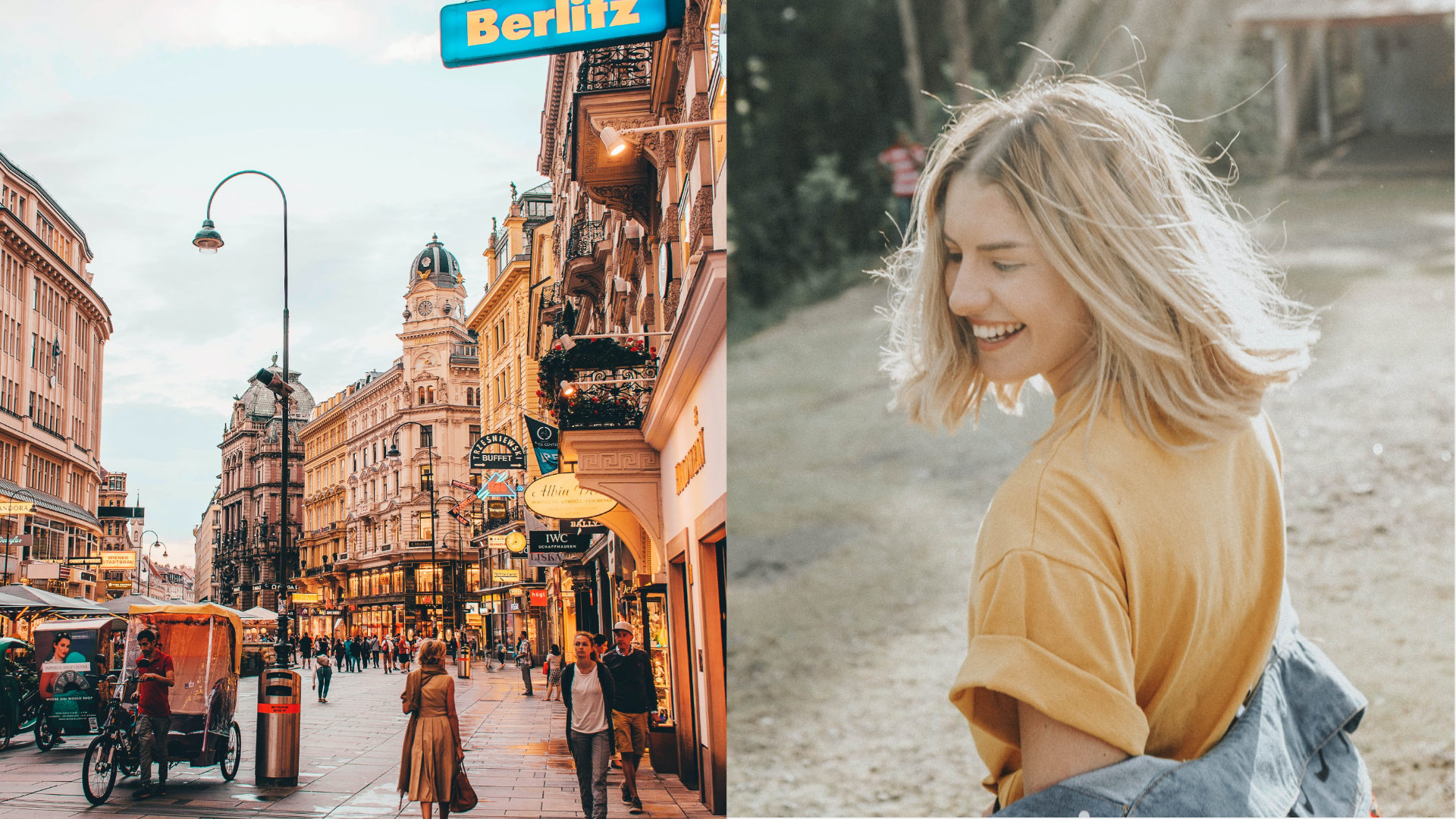 Viedeň a slečna, ktorá sa usmieva