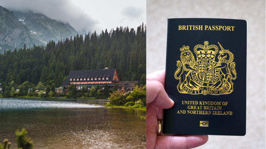 SLovensko, britský pas