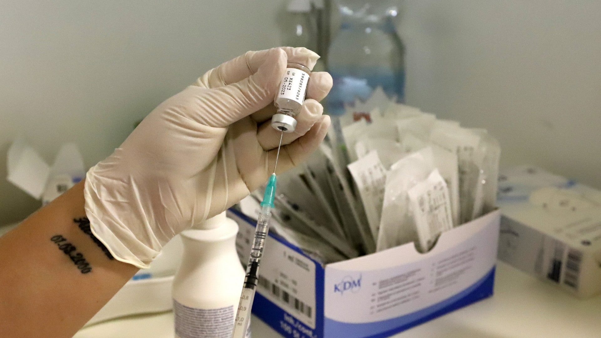 Vakcína vo veľkokapacitnom očkovacom centre