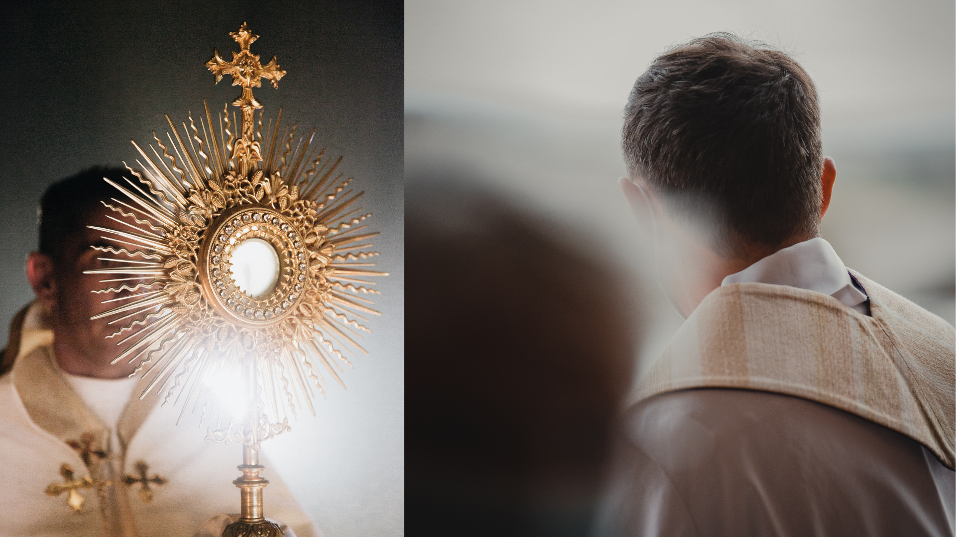 Na snímke je kňaz, duchovný otec