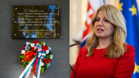 pamätná tabuľa, Čaputová