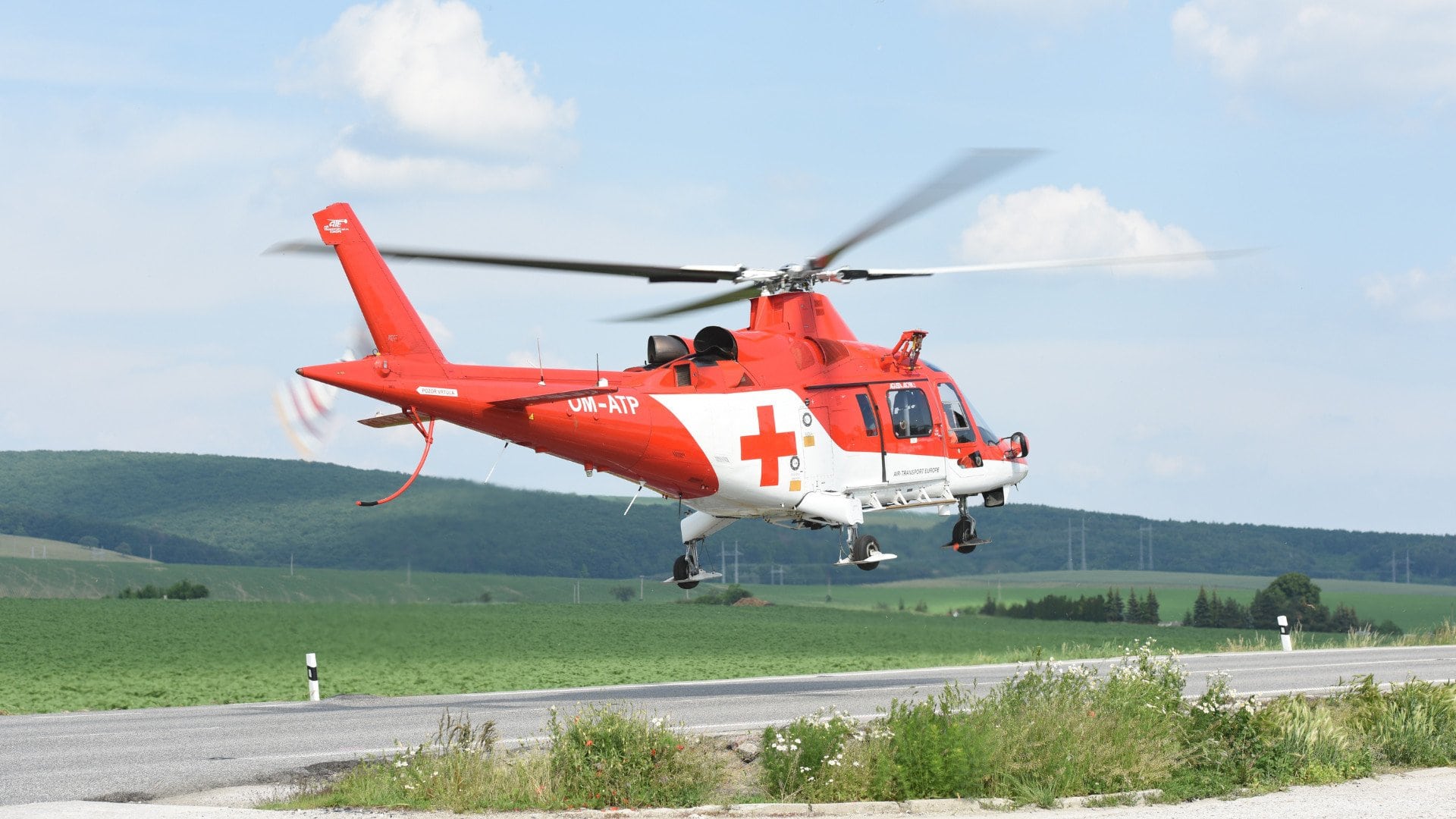 zachranarsky vrtulnik