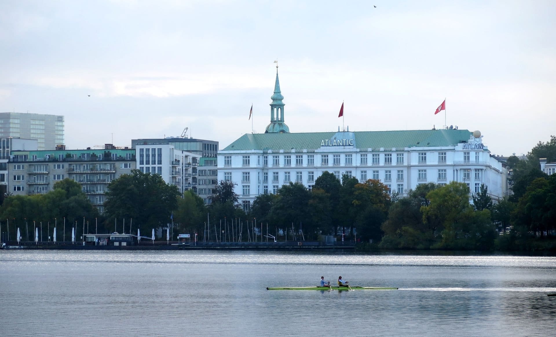 Hamburg - Jazero Alster