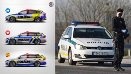 Nový dizajn policajných