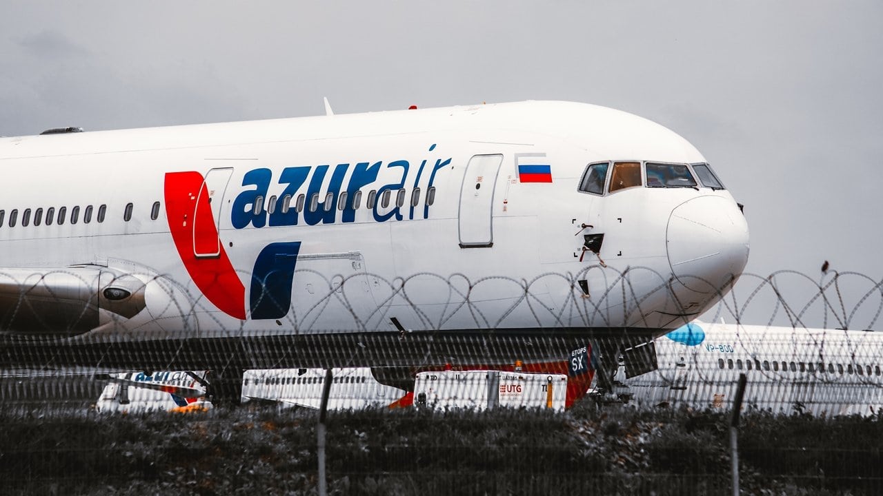 ruské lietadlo azur