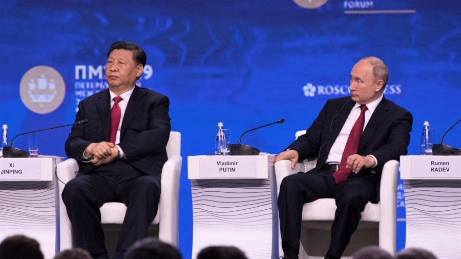 Si Ťin-pching Vladimir Putin Čína Rusko