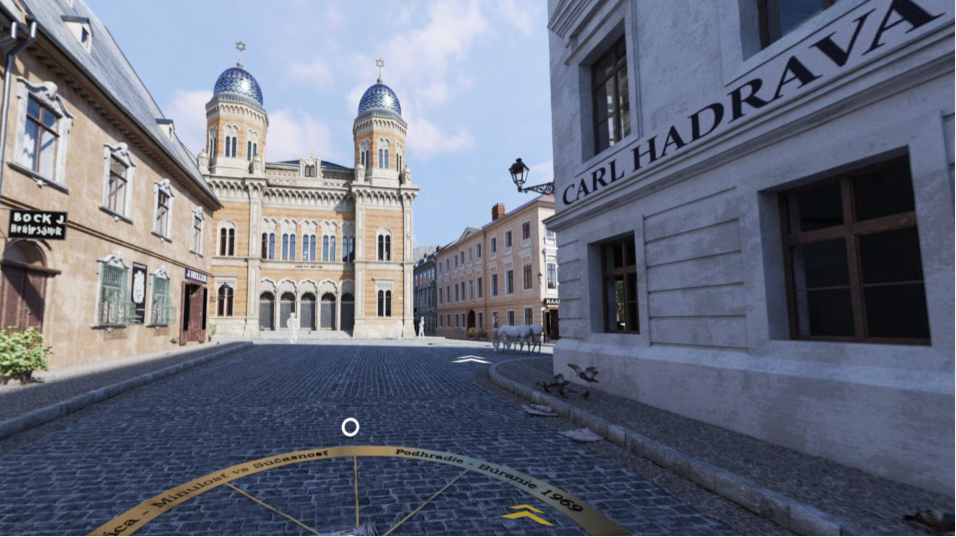 ulice bratislavy, projekt stratene mesto