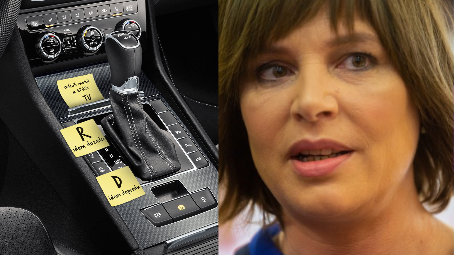 Veronika Remišová a Škoda