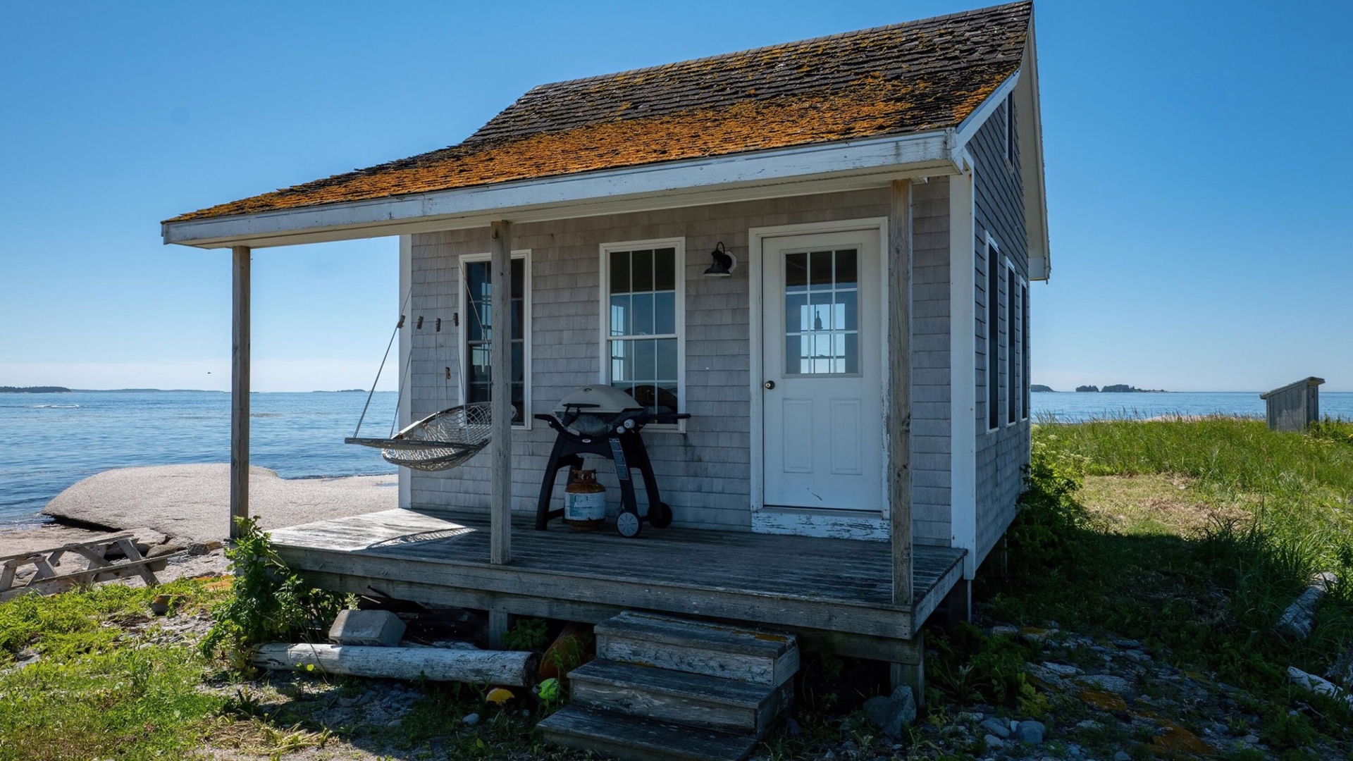 Na snímke Duck Ledges Island.