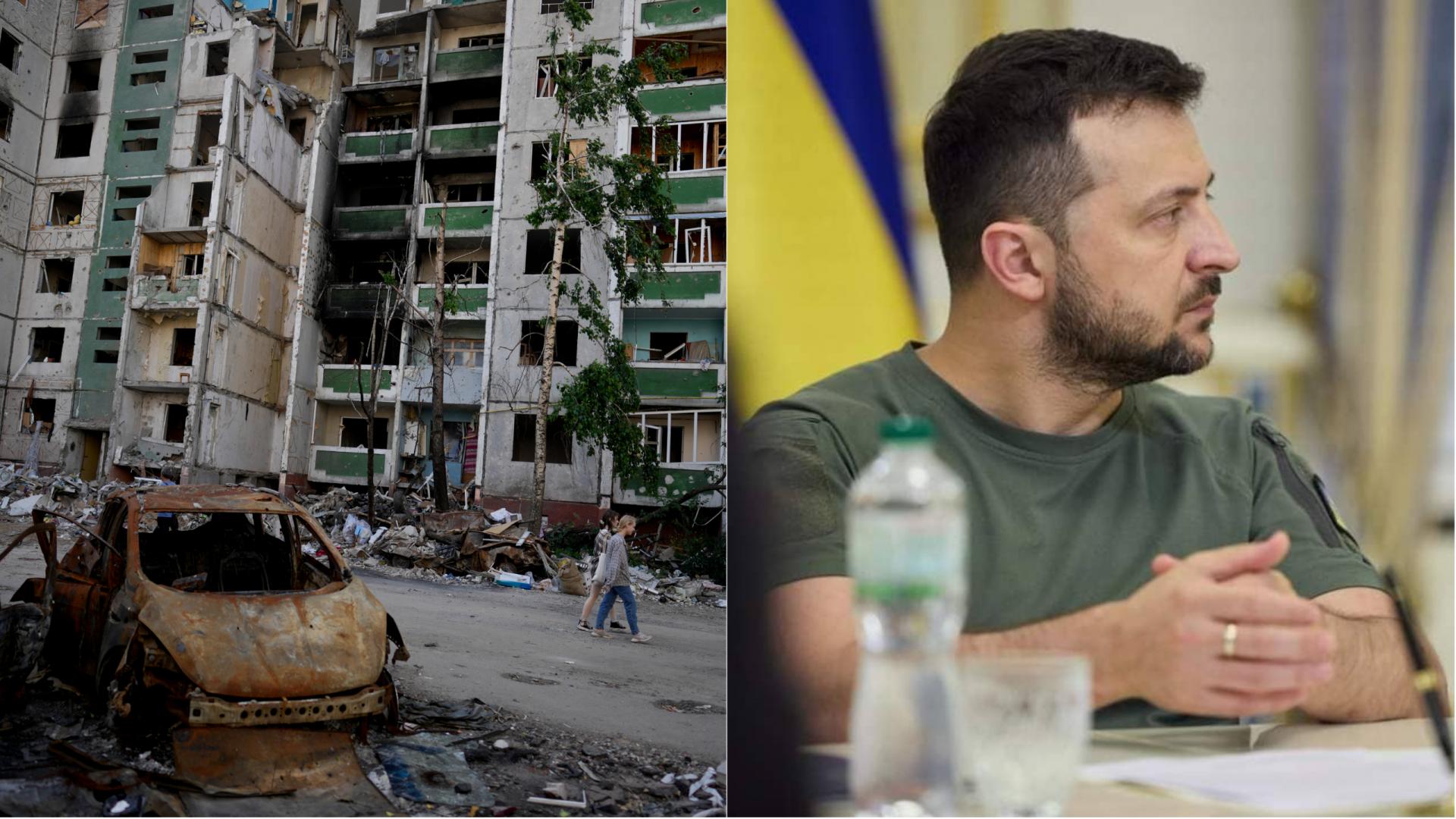 zelenskyj žiada o pomoc na obnovu ukrajiny