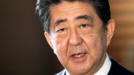 bývalý japonský premiér Šinzó Abe