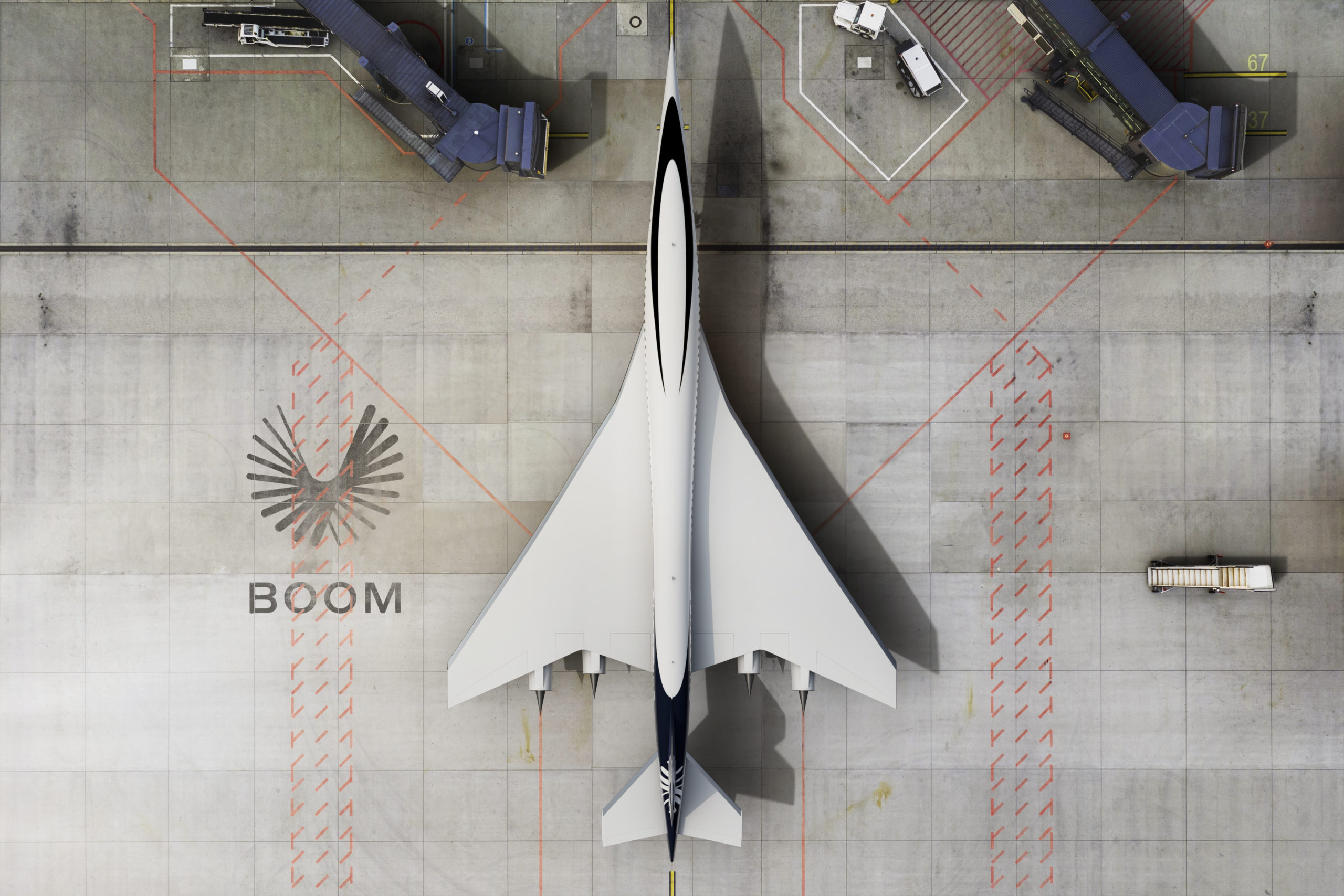 Lietadlo spoločnosti Boom Supersonic - Overture