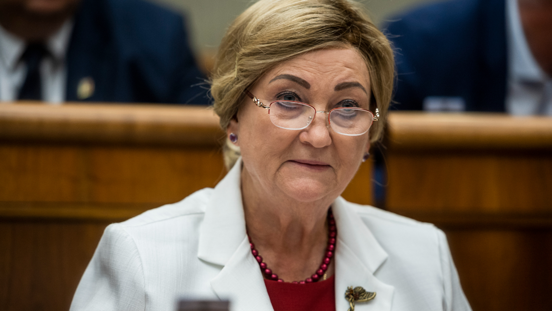 Anna Záborská v parlamente