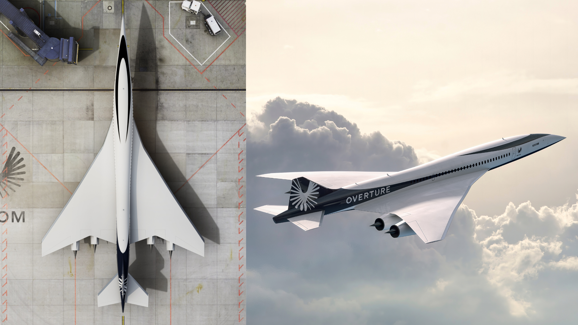 Lietadlo spoločnosti Boom Supersonic - Overture