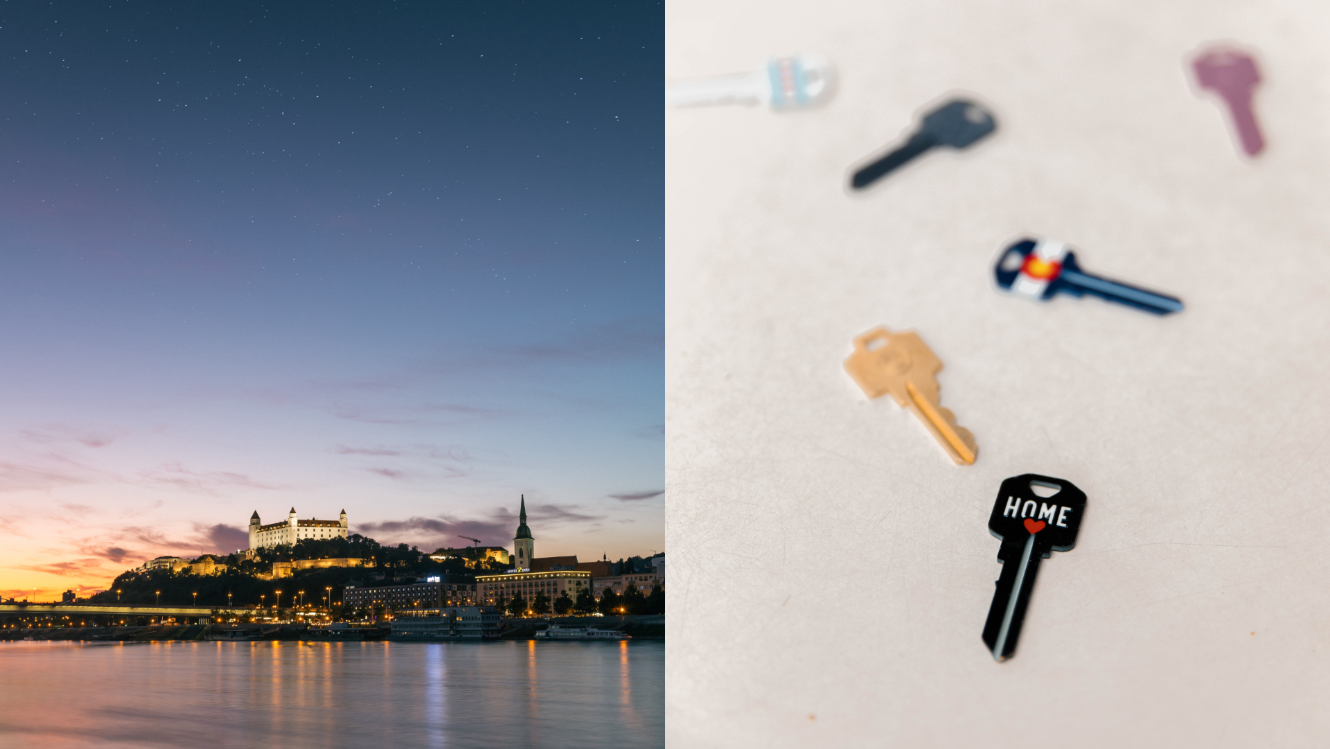 bratislava, kľúč od bytu
