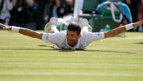 Srbský tenista Novak Djokovič.