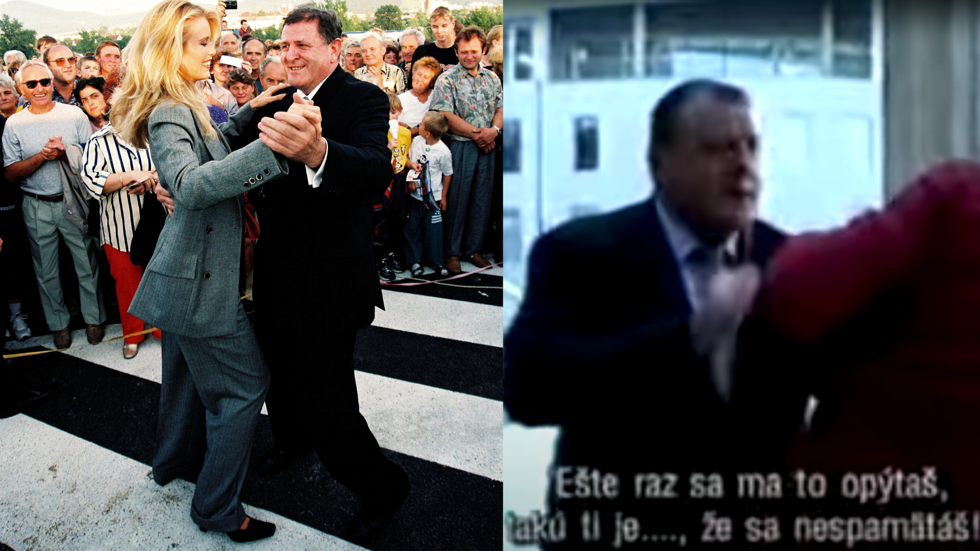 Vladimír Mečiar tancuje