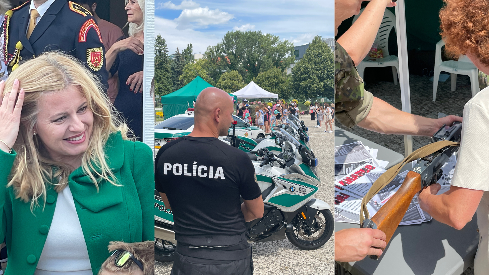 Prezidentka Zuzana Čaputová počas Dňa otvorených dverí