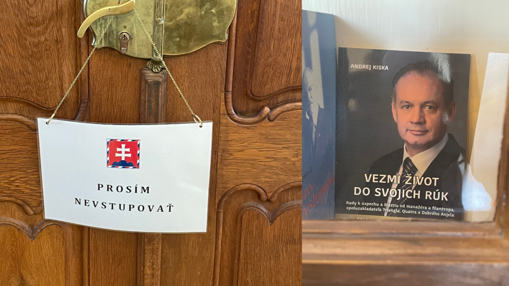 Prezidentský palác a kniha Andreja KIska
