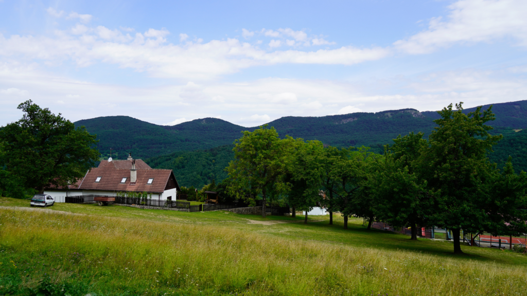 Chata v Dolnej Porube v lesoch