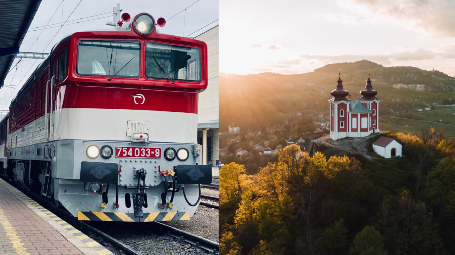 vlak, slovensko, banská štiavnica