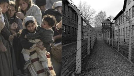 záberz filmu, ktorý ilustruje situáciu v tábore