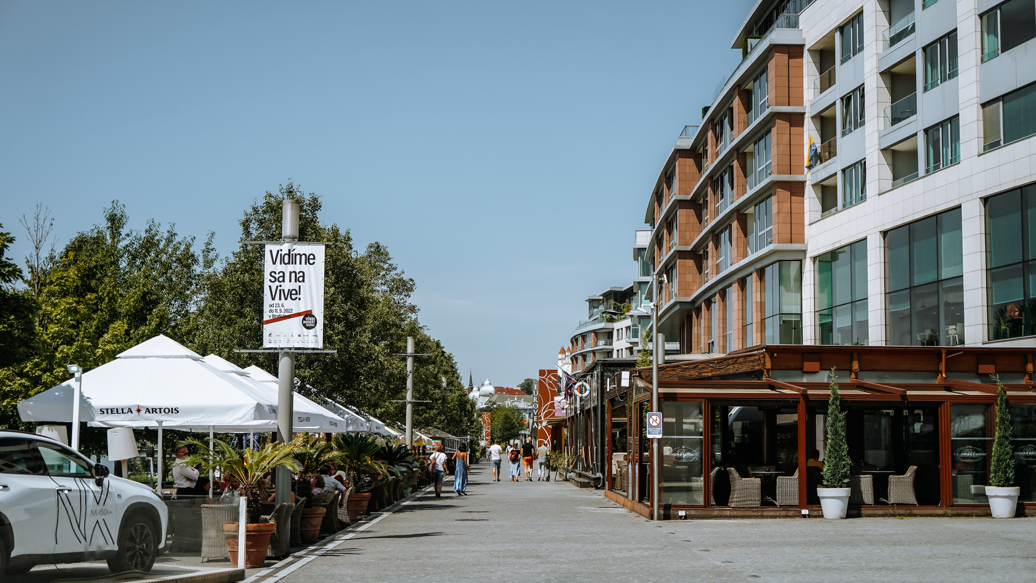Promenáda pri Eurovei