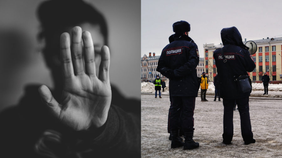 Znepokojená žena, ktorú mal nahlásiť manžel ruskej polícii dohliadajúcej na mesto