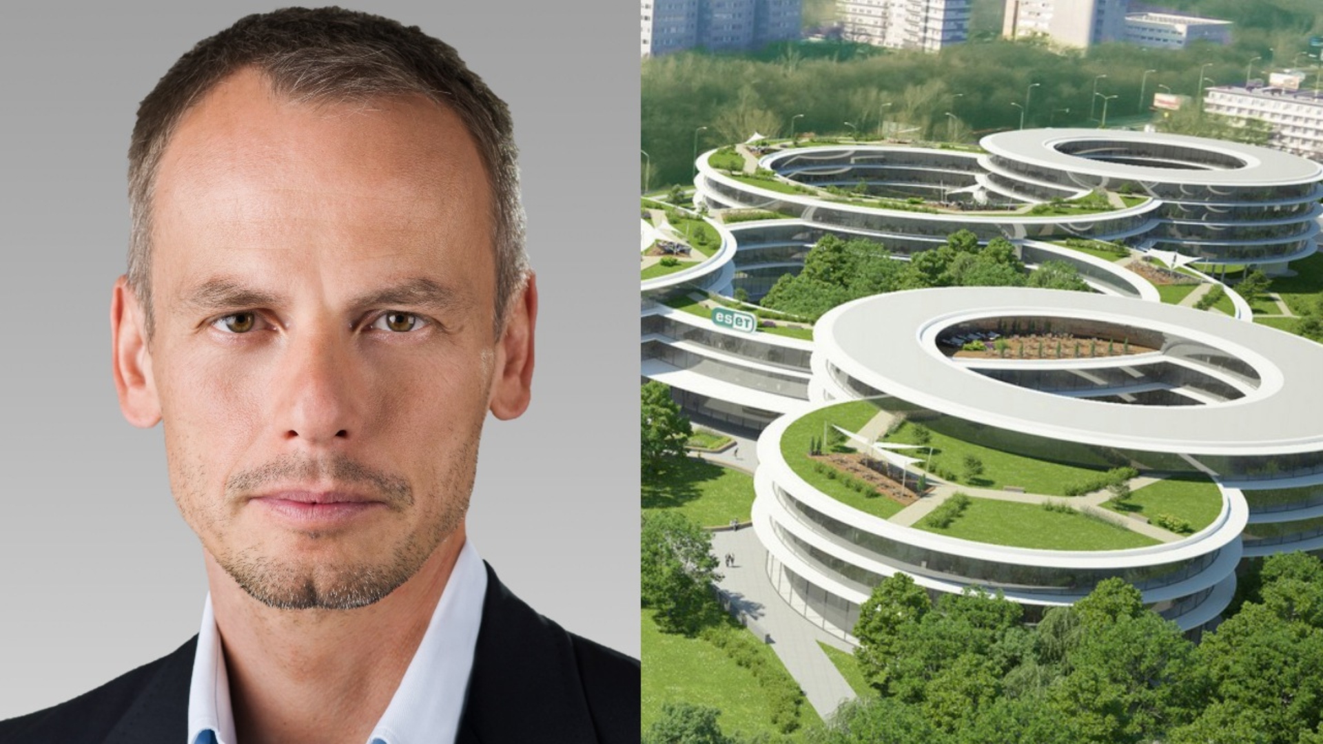 Na snímke Richard Marko, generálny riaditeľ spoločnosti ESET.