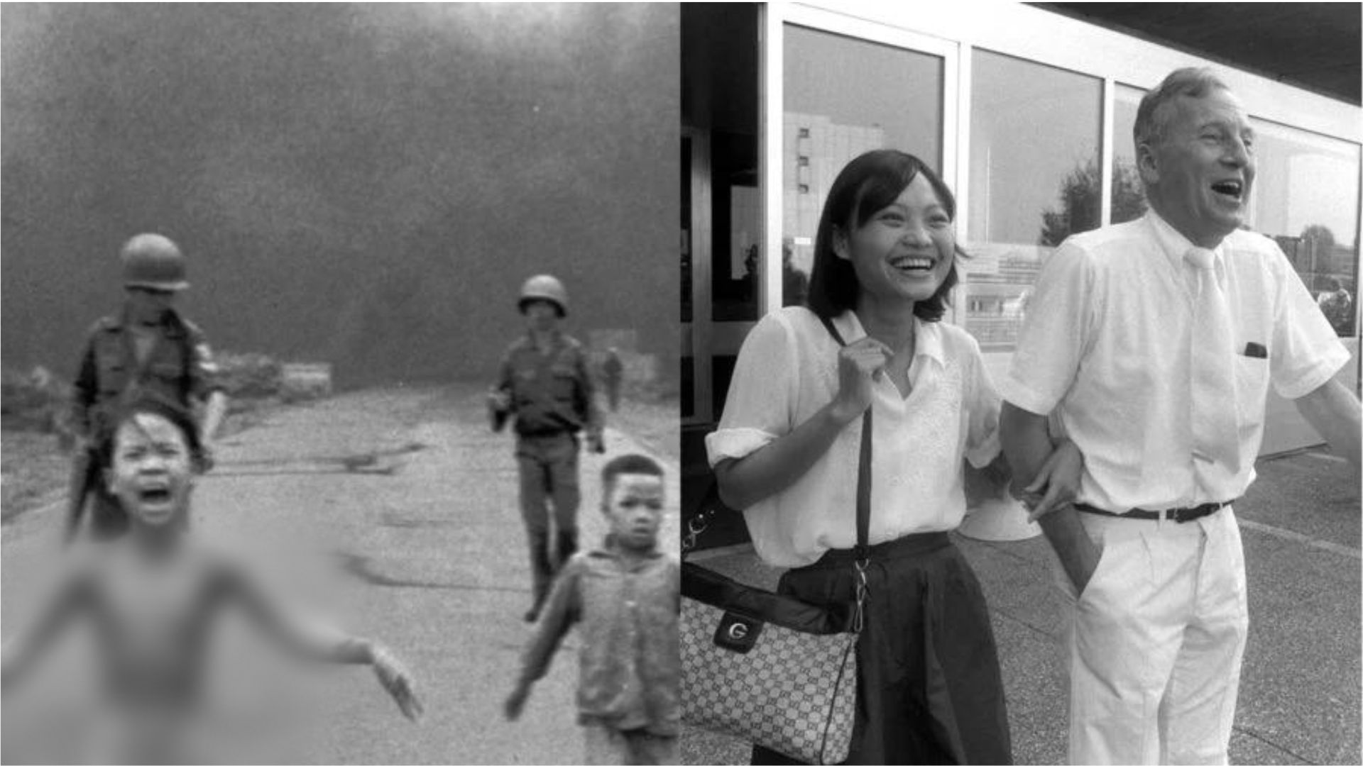 napalmové dievča fotografia vs. teraz