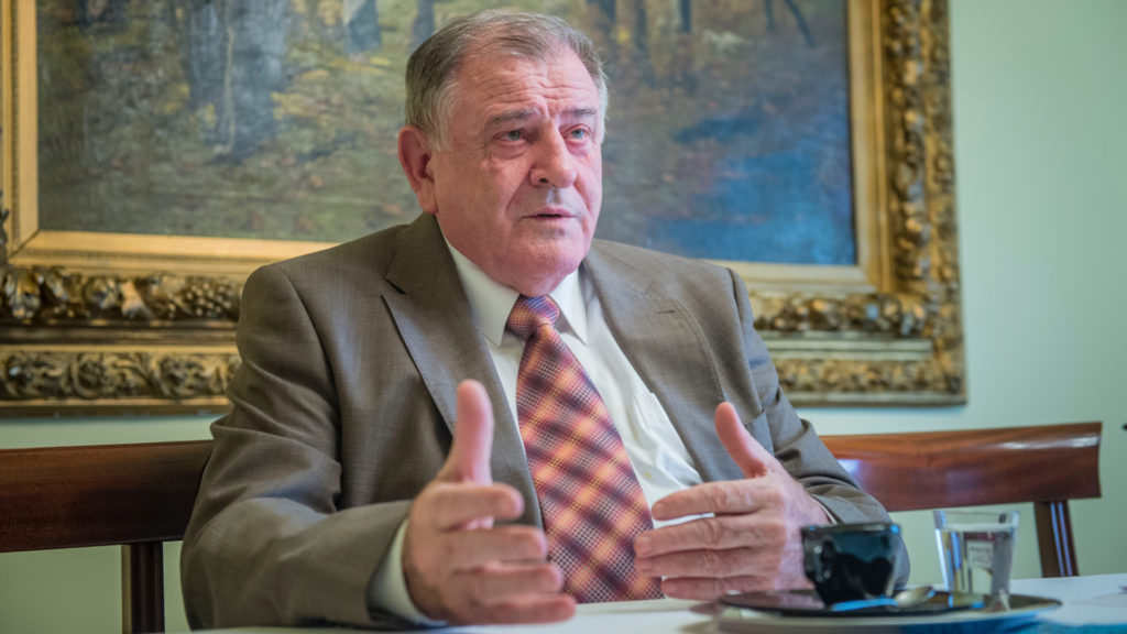 Na snímke je Vladimír Mečiar