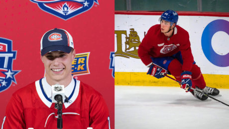 slafkovsky montreal hokej canadiens nhl zmluva podpis draft