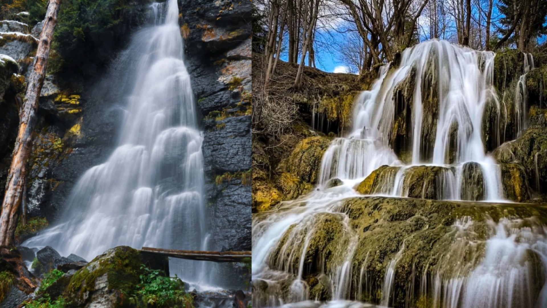 slovenské vodopády