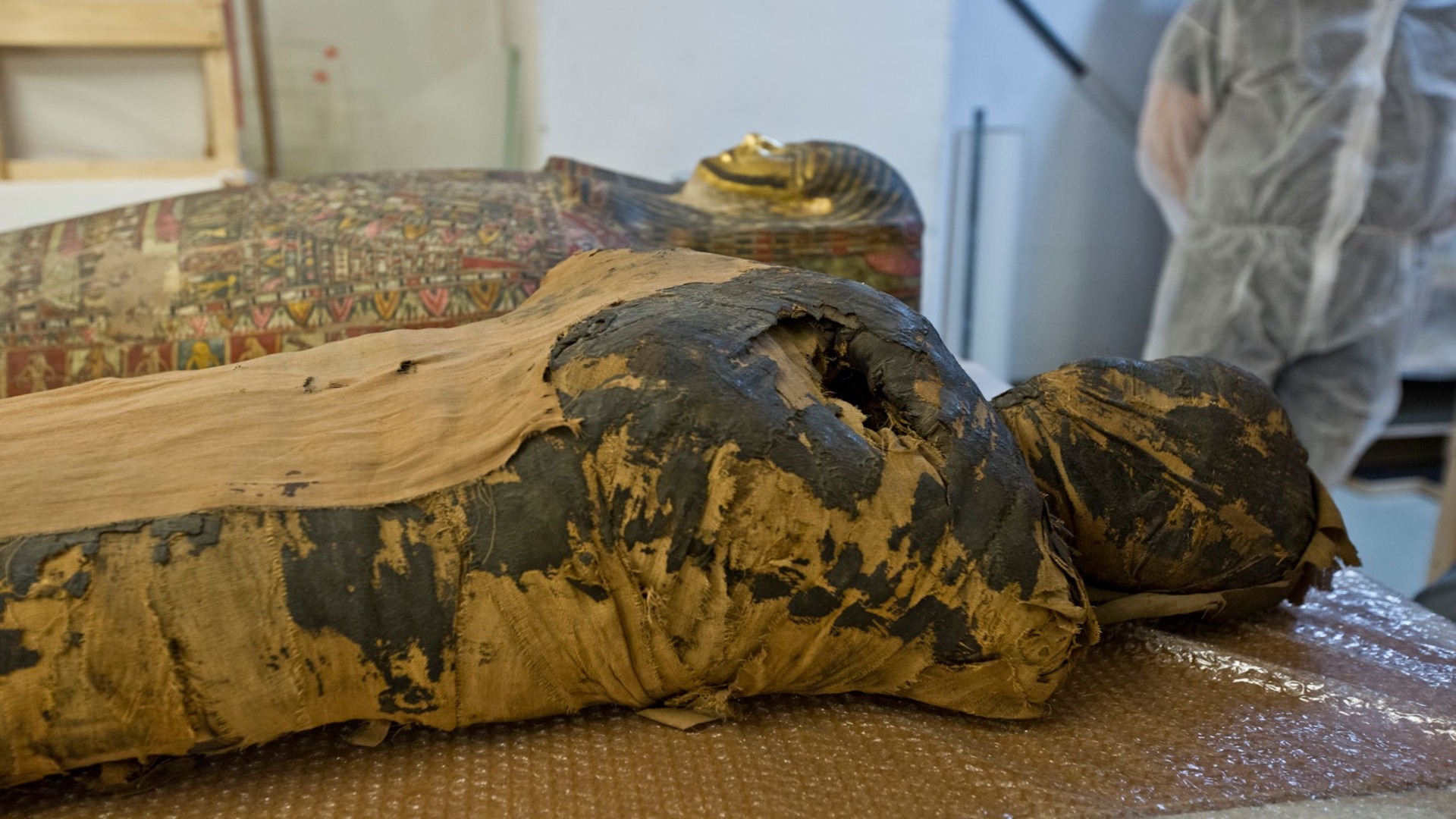 Staroveká múmia z Egypta